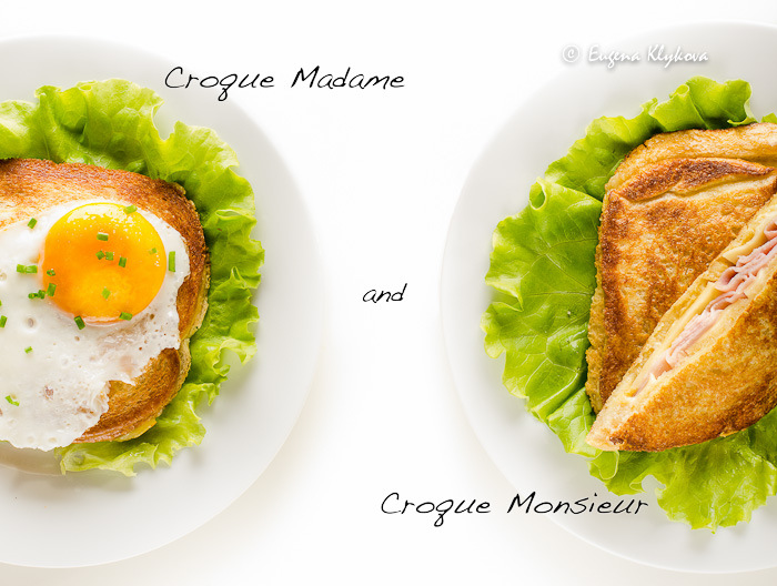 Французские сендвичи Мадам и Месье Крок