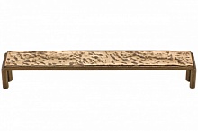 Ручка-скоба 160мм, отделка бронза античная красная